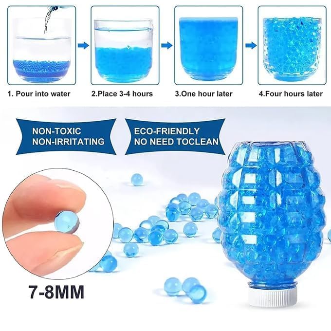 TurboShot High-Performance Electric Gel Blaster Toy Gun for Kids and Teens