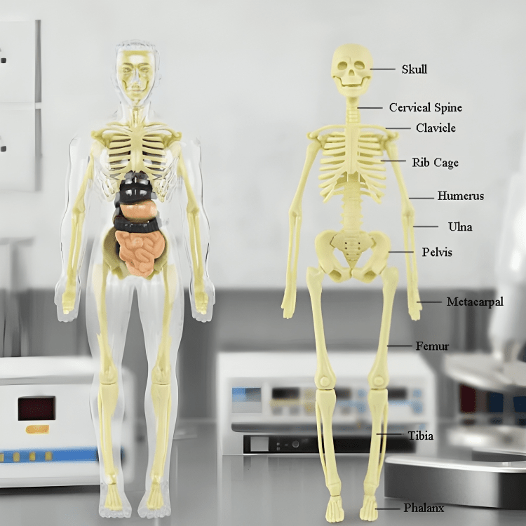 Kiddleo BodyWise™ Human Anatomy Model for Kids | Interactive STEM Science Learning Kit