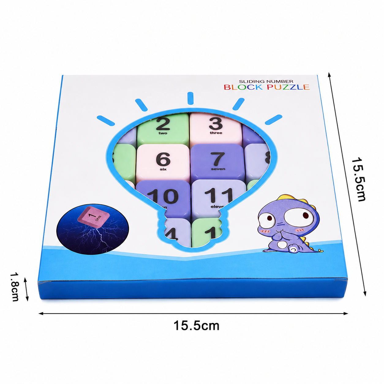 Kiddleo™ NumoShift – Smart Sliding Puzzle