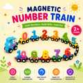 Kiddleo Magnetic Number Train Set